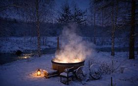 Riverside Chalet Äänekoski Sauna&Hot Tub Northern Lights